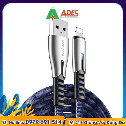 Dây cáp sạc Rockspace M2 cổng Lightning