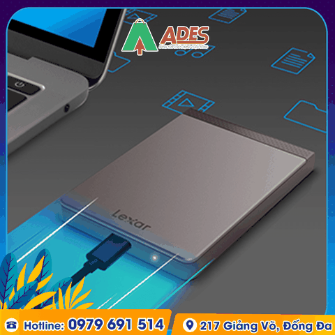 Ổ cứng di động SSD Portable 512GB Lexar SL200