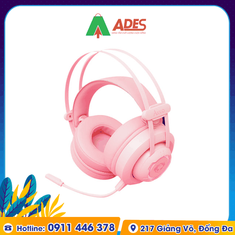 Tai nghe AKKO AD701 - Pink