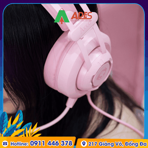 Tai nghe AKKO AD701 - Pink