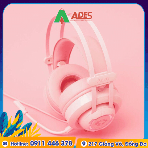 Tai nghe AKKO AD701 - Pink