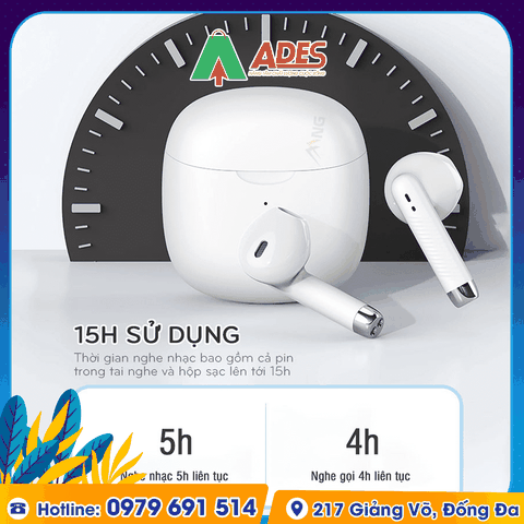 Tai nghe bluetooth không dây Rockspace EB300 true wireless