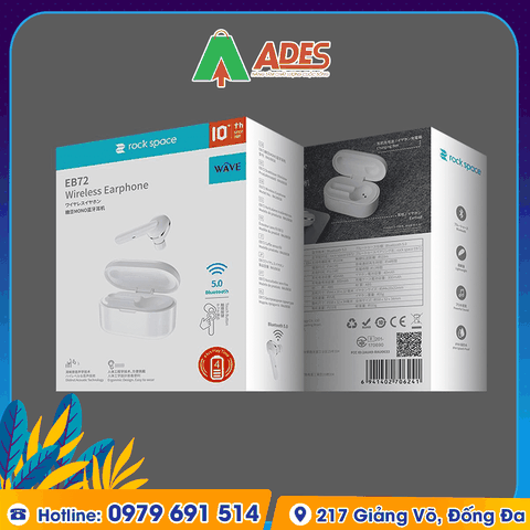 Tai nghe không dây đơn Mono Truewireless Rockspace EB72
