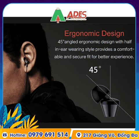 Tai nghe nhét tai có dây Rockspace ES01 Stereo Earphone