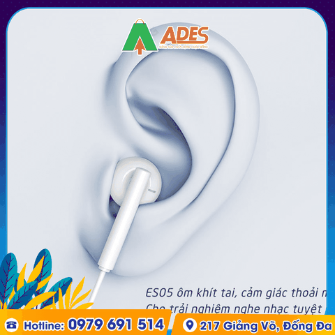 Tai Nghe Có Dây Nhét Tai Rockspace ES05