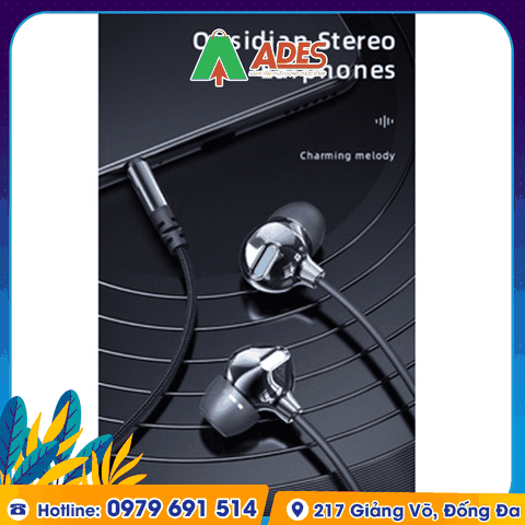 Tai nghe nhét tai có dây Rockspace Obsidian