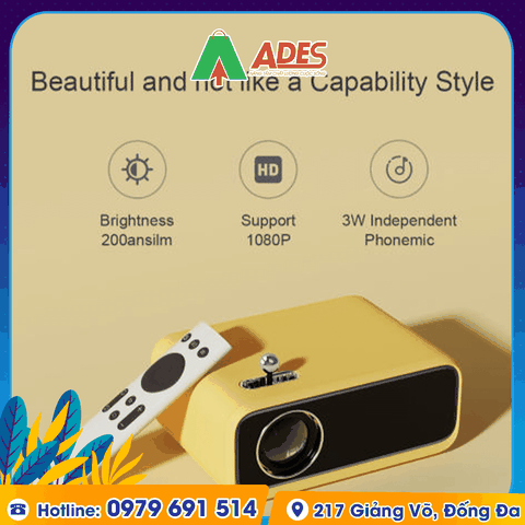 Máy chiếu mini Xiaomi Wanbo X1 Yellow