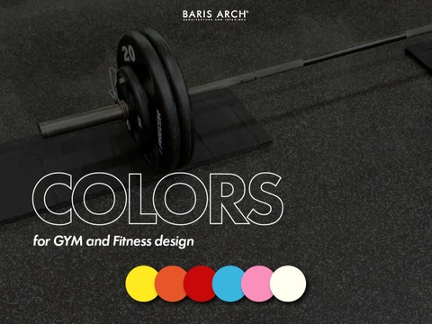 Bảng màu không gian GYM tràn đầy năng lượng