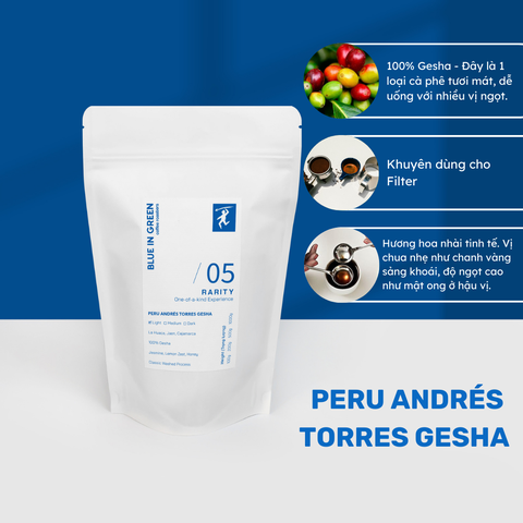 PERU - ANDRÉS TORRES GESHA - RANG NHẠT