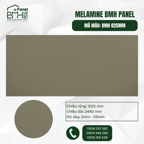 BMH 025MM - XÁM NÂU TRUNG TÍNH