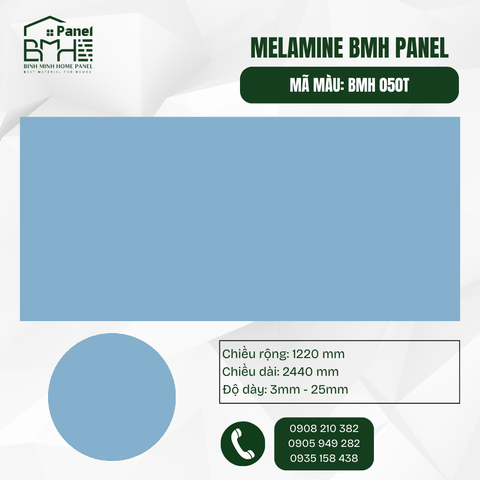 BMH 050T - XANH DƯƠNG BẠC HÀ TRẦM