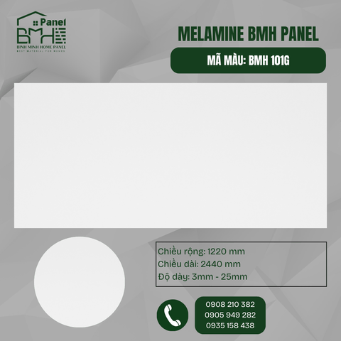 BMH 101G - TRẮNG TINH KHÔI