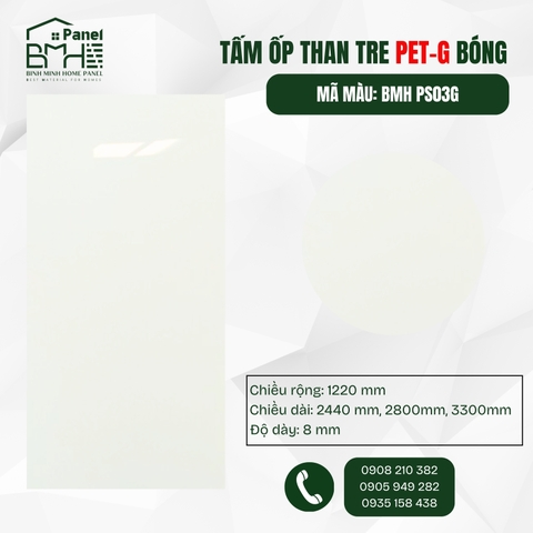 BMH PS03G - PETG BÓNG XÁM NHẠT