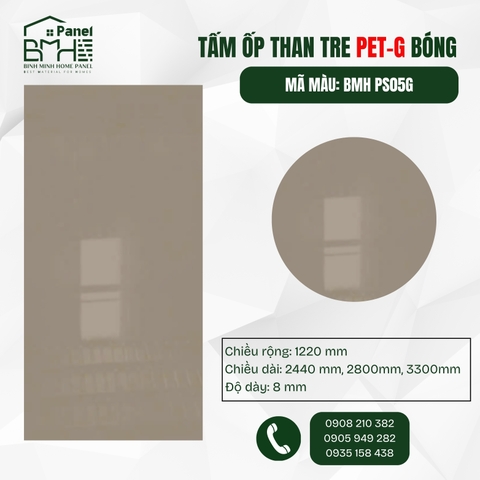 BMH PS05G - PETG BÓNG NÂU BE