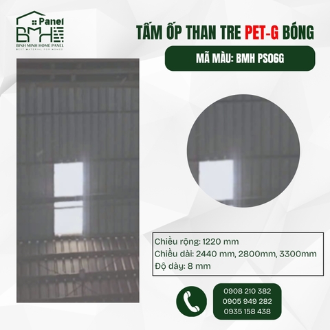 BMH PS06G - PETG BÓNG GHI ĐẬM