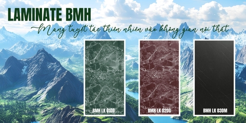 3 Mã màu Laminate Vân Đá Mới: Mang 