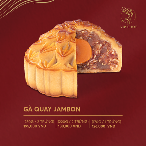 Bánh trung thu Gà Quay Jambon - Hỷ Lâm Môn