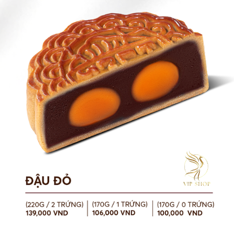 Bánh trung thu Đậu Đỏ - Hỷ Lâm Môn