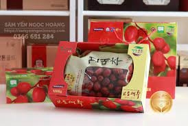 Táo Đỏ Sấy Khô Hàn Quốc Hộp 1Kg