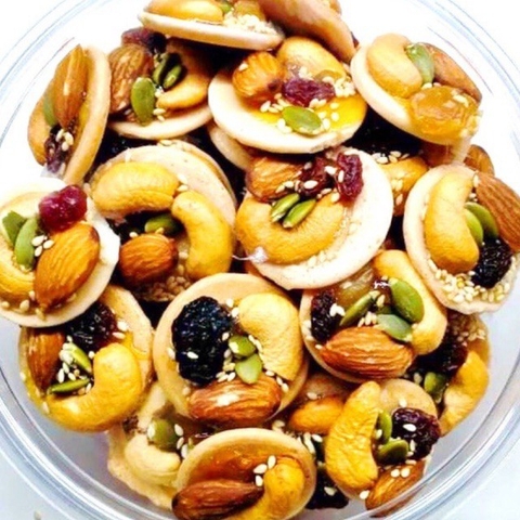 Bánh Đồng Tiền Mix Hạt (Hũ)
