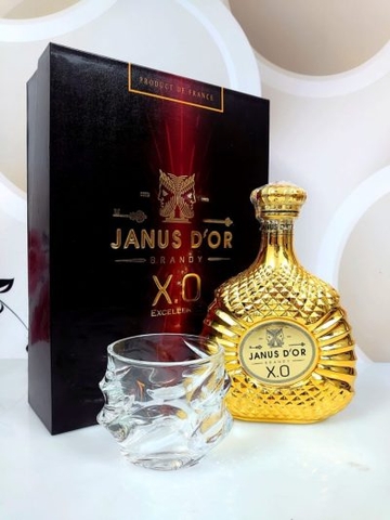 Hộp Quà Tặng Rượu Brandy JANUS X.O 700ml