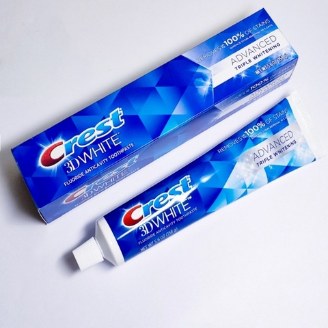 Kem Đánh Răng Crest 3D White (Mỹ)