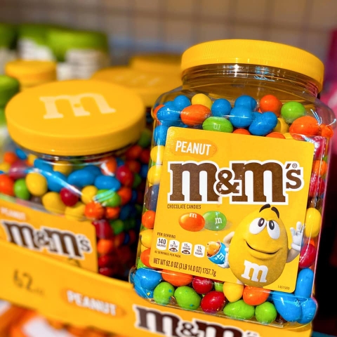 Socola Peanut m&m - Hũ 1.8kg