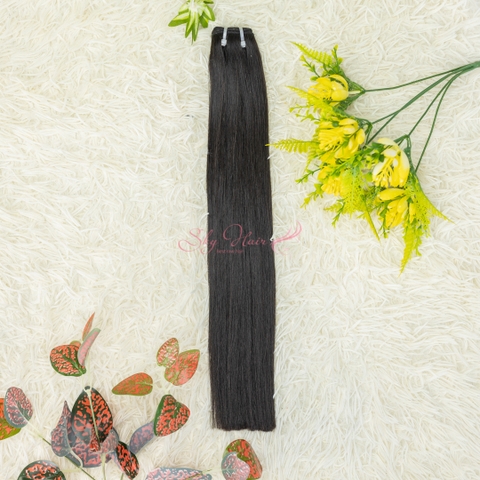 Supper Bone Straight Single Donor Hair - Natural Color