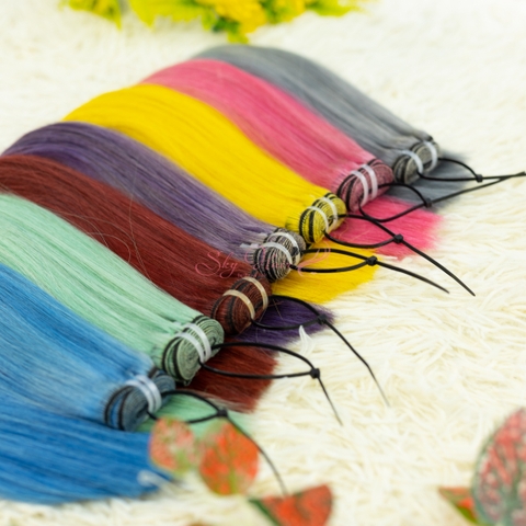 Supper Bone Straight Colored Weft Hair