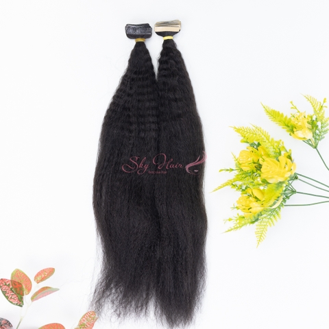 Kinky Straight Tape-In- Natural Color