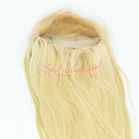 Vietnamese Straight HD Frontal Wig - Blonde #613 Colored Hair