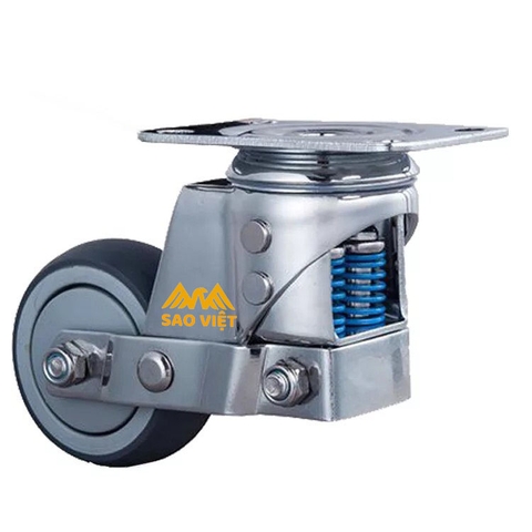 Bánh Xe Có Giảm Sóc 125 Kiểu Xoay