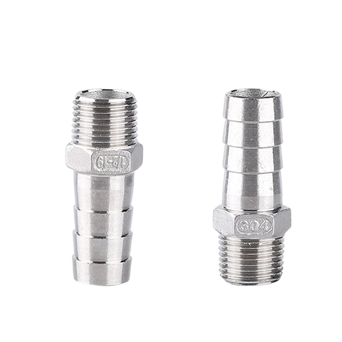 Đầu Nối Ống Mềm Ren Ngoài Inox 304 Lục Giác Chuyển Đổi Kích Thước