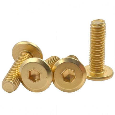 Ốc vít lục giác vát cạnh bằng đồng thau M6 M8