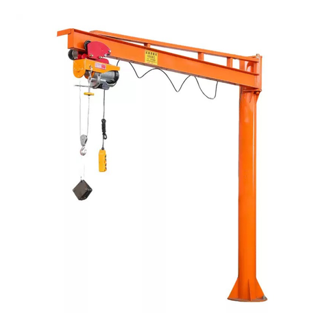 Cần cẩu dạng cột, thang nâng mini xoay điện, cần cẩu gắn tường một tay, có thể tùy chỉnh