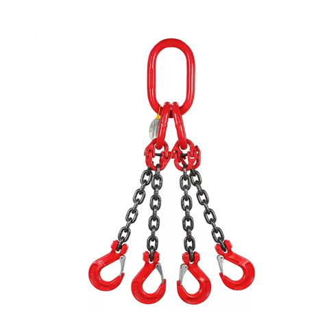 Dây xích cẩu, móc đôi, móc bốn, vòng nâng, móc cẩu, xích thép cường độ cao cấp G80