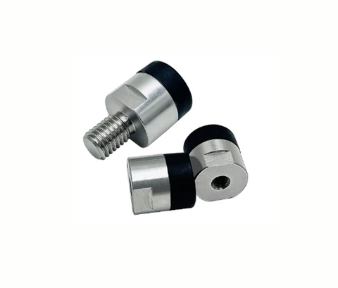 Nam Châm Đế Thép Bọc Polyurethane MAGTA / MAGTB Ren Ngoài Phi 10-12-16-20-25mm