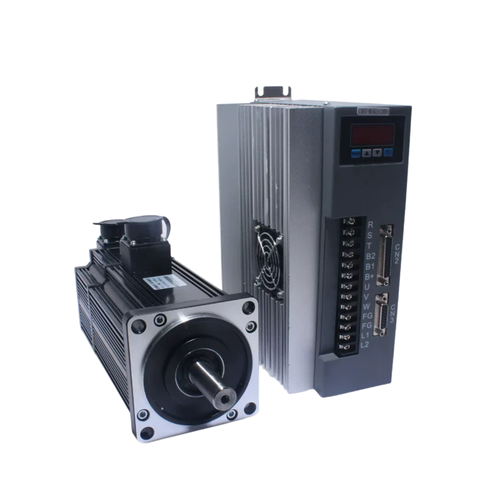 Động cơ servo AC 180ST-M27020 27N.M 5.7KW, bộ điều khiển servo 380V