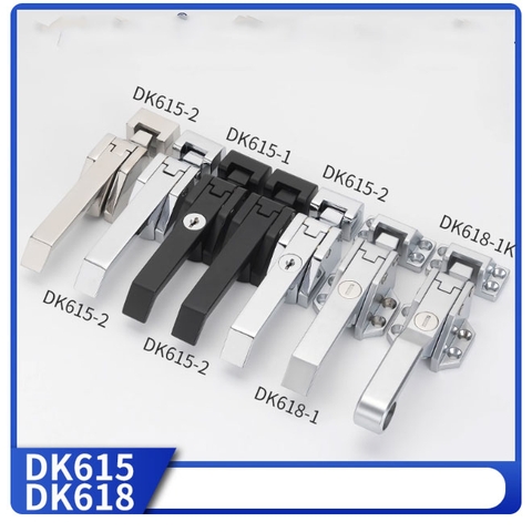 Khóa Tay Kéo DK615/618 – Hợp Kim Kẽm, Dạng Vuông, Tay Nắm Cửa Tủ Đông Công Nghiệp/Thiết Bị Lạnh
