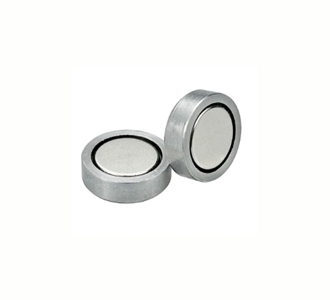 Nam Châm Đế Thép Siêu Mỏng Mạ Niken HXD / BMH81 Phi 6-8-10-13mm