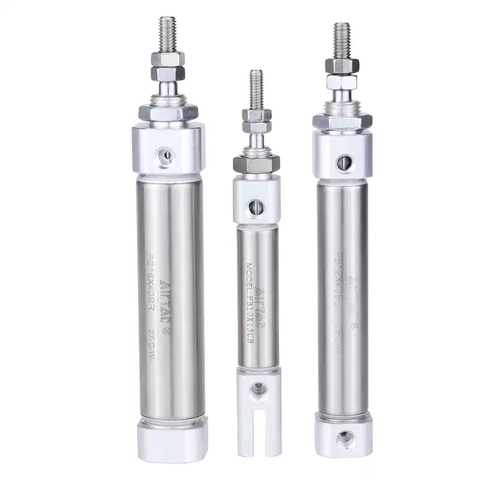 Xi Lanh Khí Nén Mini Dạng Bút Airtac PB12/16 – Hành Trình 10–150mm
