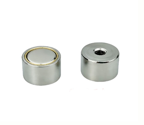 Nam Châm Đế Có Ren Trong Lực Hút Mạnh HXUMN / HXUSN / HXUMNH / HXU / HXUM / HUXS Phi 8-10-13mm