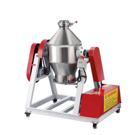 Máy Trộn Bột Khô Inox Kiểu Trống Có Eo Xả Van Bướm – Máy Trộn Thức Ăn Chăn Nuôi