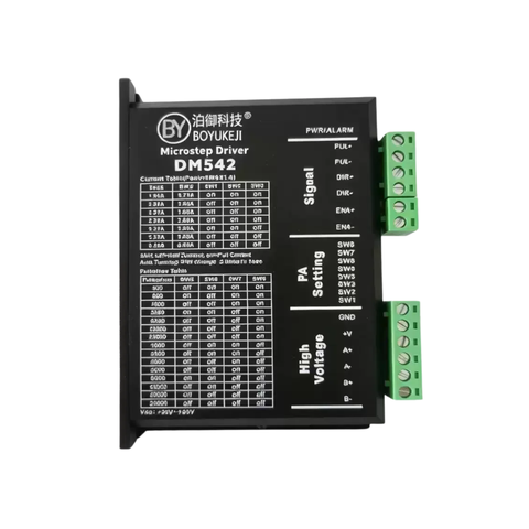 Bộ điều khiển động cơ bước hai pha DM542M542C dành cho máy khắc tự động