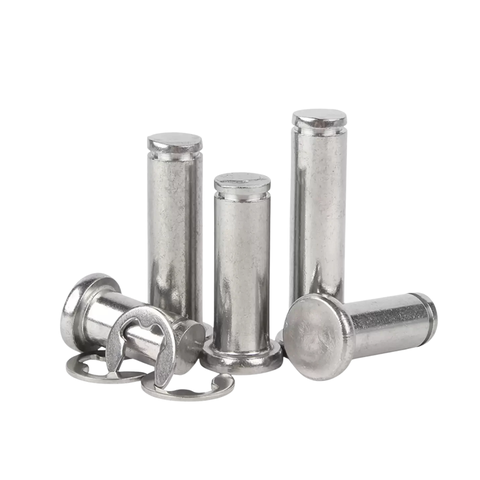 Chốt Đầu Phẳng Có Rãnh Inox 304 M6 M8 M10 M12