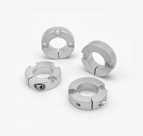 Vòng Chặn Trục SCSG / PSCSG Nhôm – Vòng Định Vị Trục Hai Lỗ Âm Có Ren Siết
