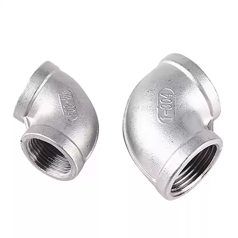 Cút Ren Trong 90 Độ Inox 304 Phụ Kiện Đường Ống Nước Nhiều Kích Cỡ