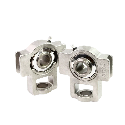 Gối đỡ con lăn lòng cầu vỏ inox (bản lề chữ T) SUCT