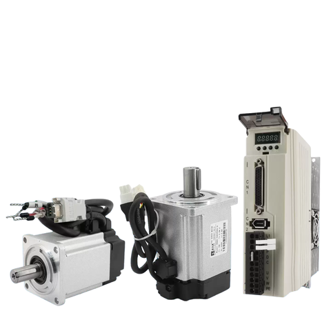 Bộ động cơ servo Pfide 400W 600W 750W 1KW 6080 có mặt bích 220V