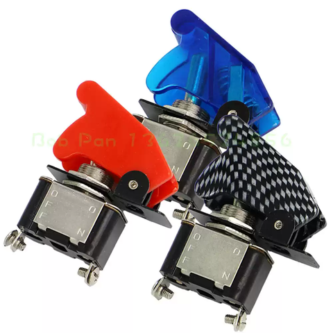 Công Tắc Gạt 2 Chấu 12V/24V Có Nắp An Toàn – Công Tắc Nguồn Đa Năng Cho Xe Ô Tô